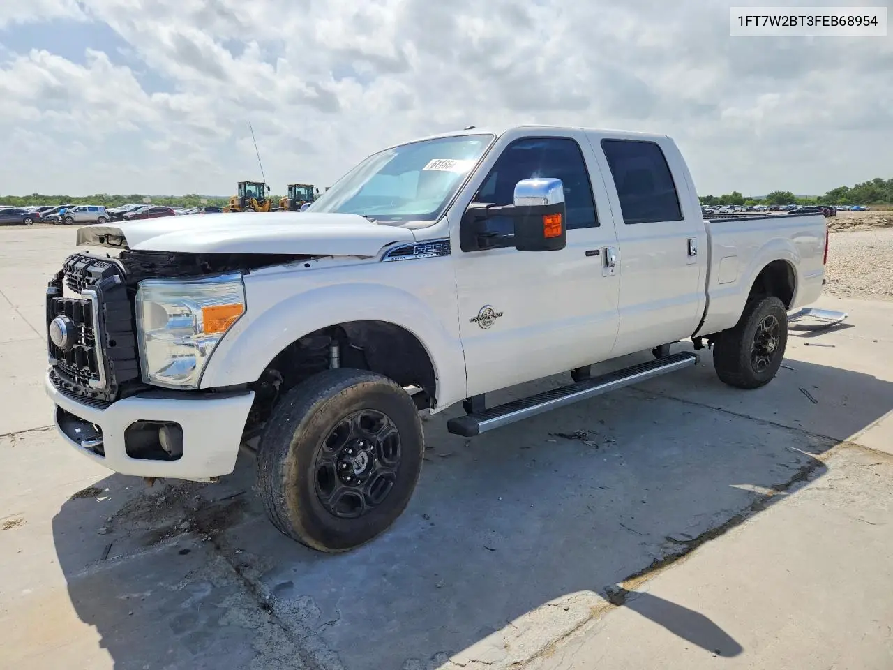 2015 Ford F250 Super Duty VIN: 1FT7W2BT3FEB68954 Lot: 61186476