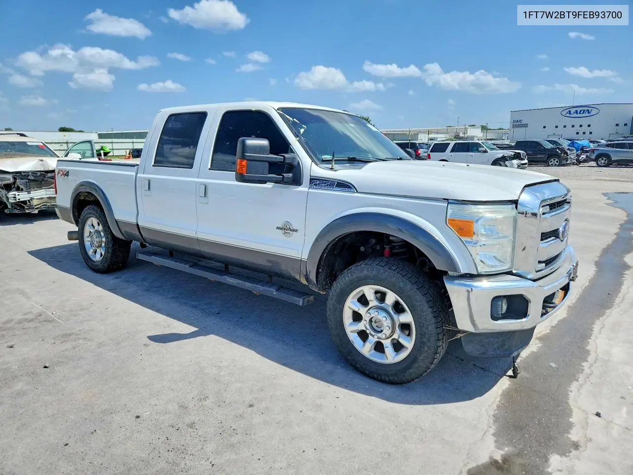 2015 Ford F250 Super Duty VIN: 1FT7W2BT9FEB93700 Lot: 61531156