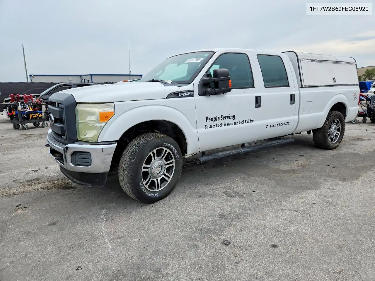 2015 Ford F250 Super Duty VIN: 1FT7W2B69FEC08920 Lot: 61927666