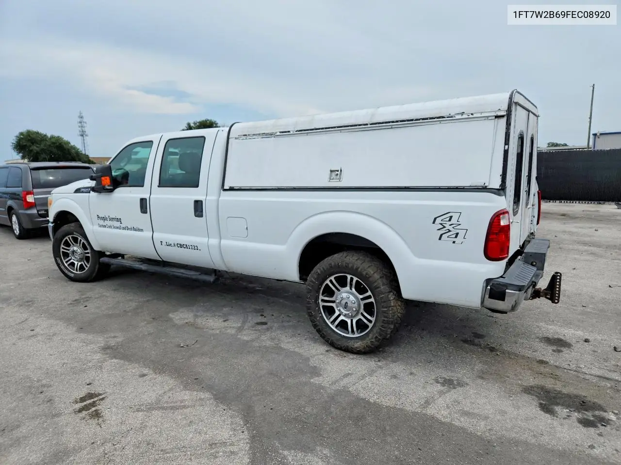 2015 Ford F250 Super Duty VIN: 1FT7W2B69FEC08920 Lot: 61927666