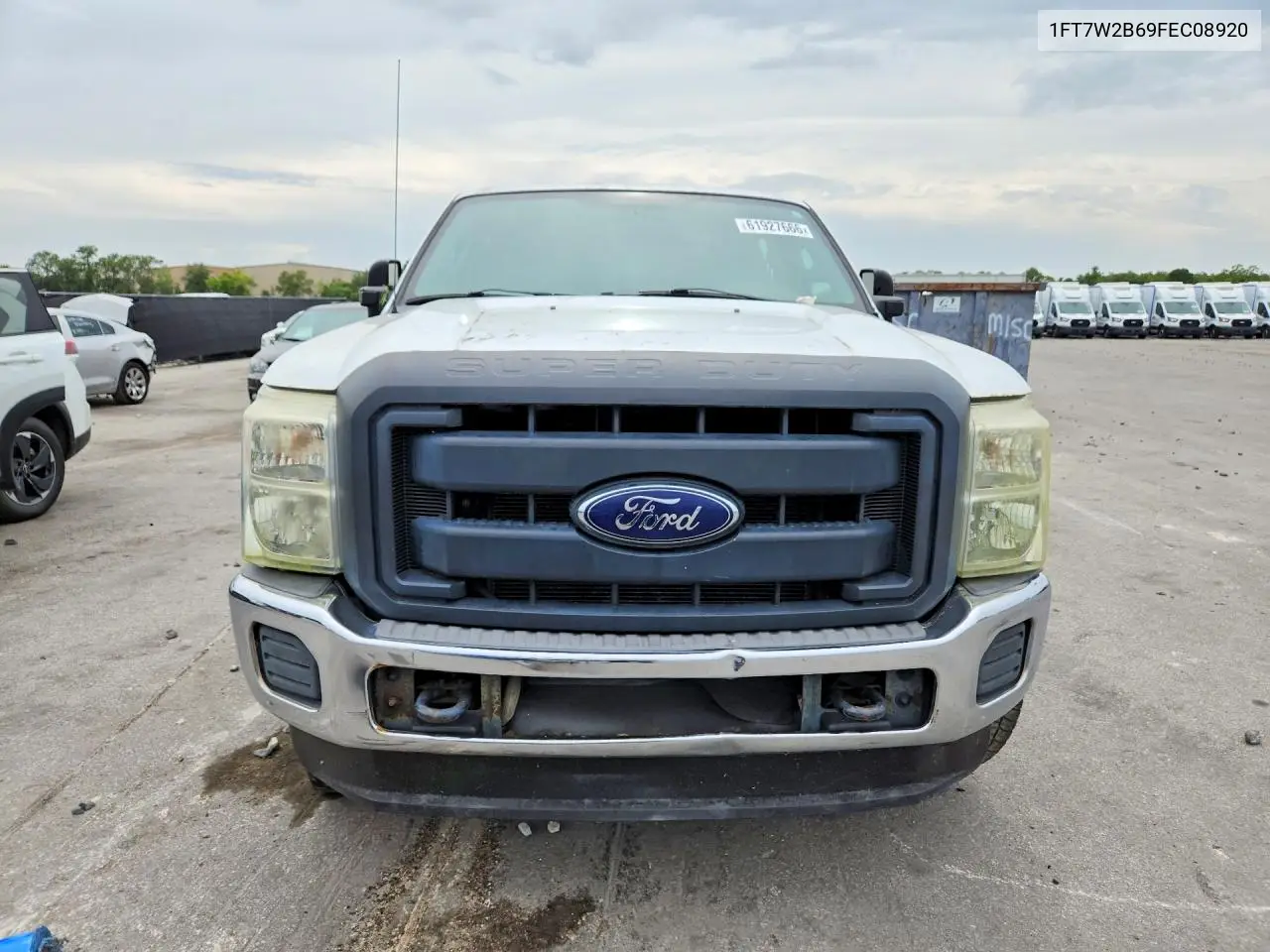 2015 Ford F250 Super Duty VIN: 1FT7W2B69FEC08920 Lot: 61927666