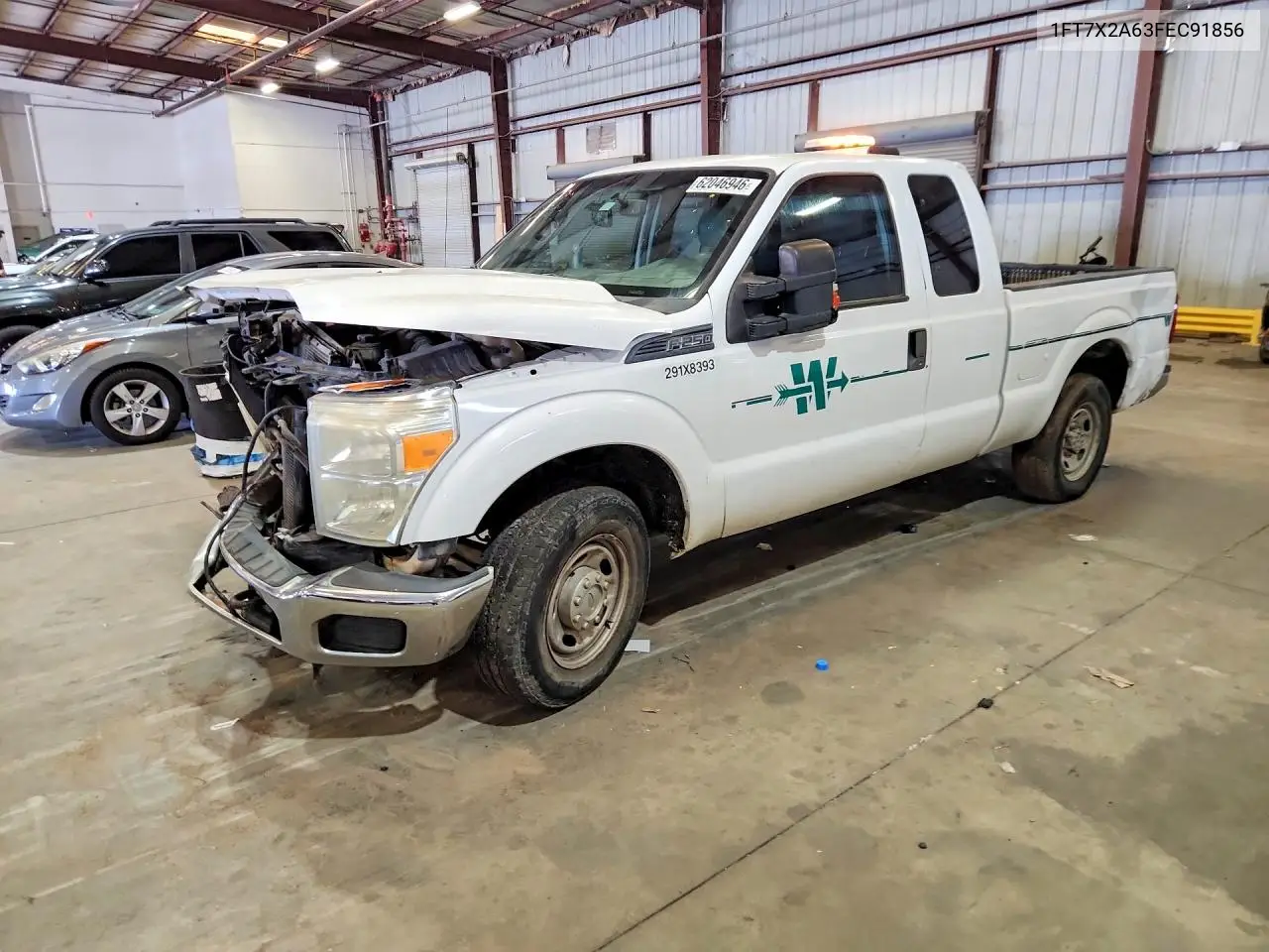 2015 Ford F250 Super Duty VIN: 1FT7X2A63FEC91856 Lot: 62046946