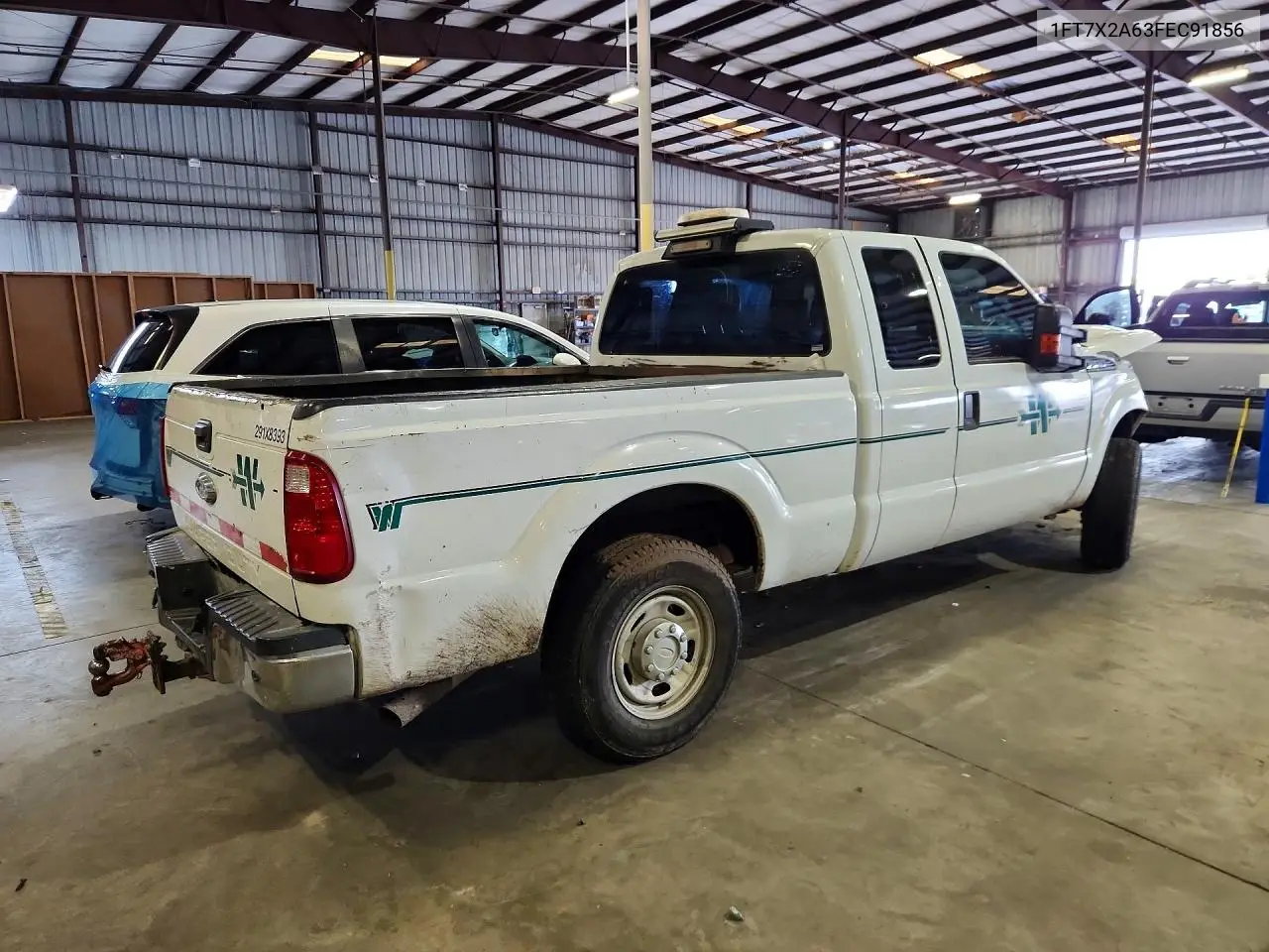 2015 Ford F250 Super Duty VIN: 1FT7X2A63FEC91856 Lot: 62046946