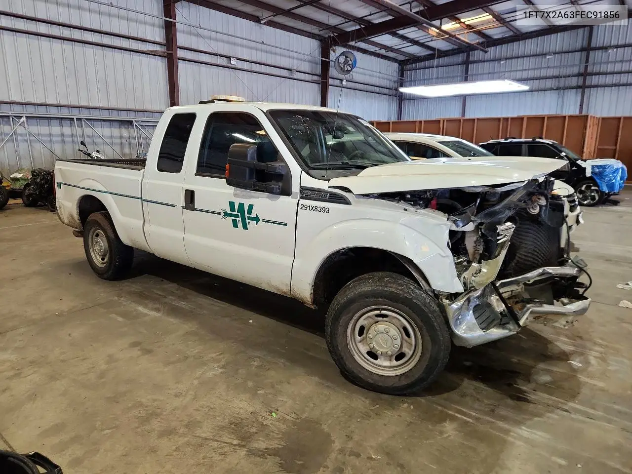 2015 Ford F250 Super Duty VIN: 1FT7X2A63FEC91856 Lot: 62046946