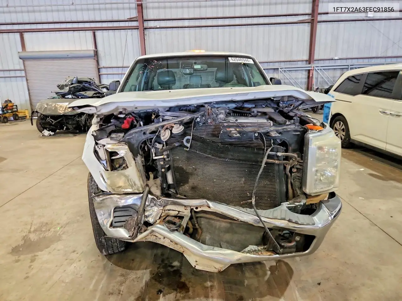 2015 Ford F250 Super Duty VIN: 1FT7X2A63FEC91856 Lot: 62046946