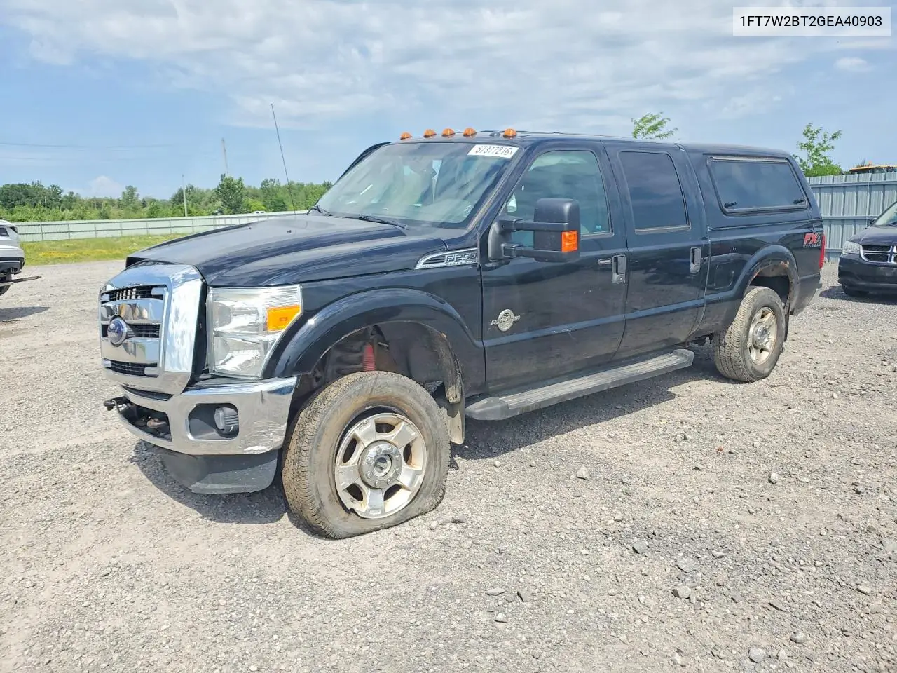 2016 Ford F250 Super Duty VIN: 1FT7W2BT2GEA40903 Lot: 57377216