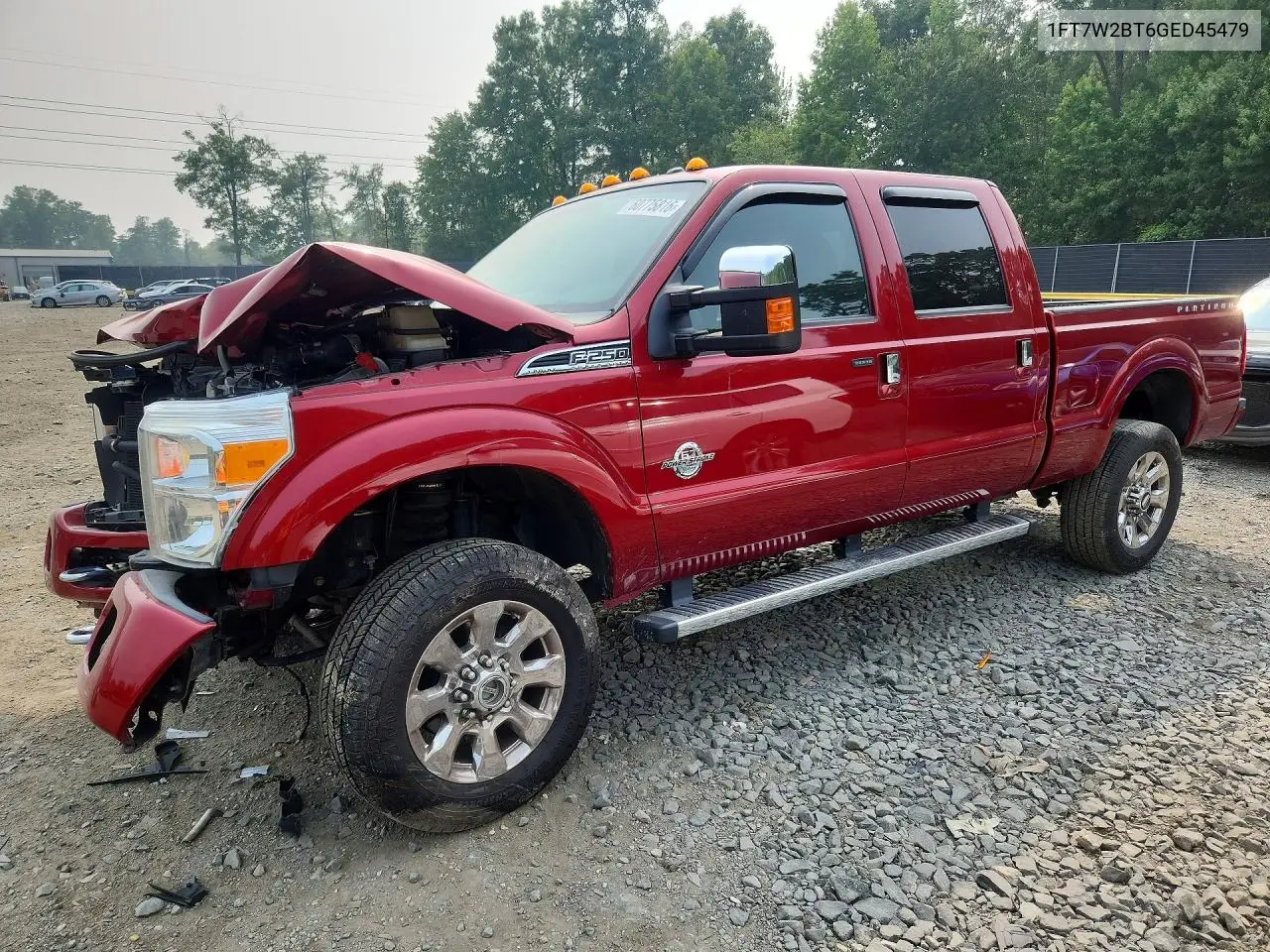 2016 Ford F250 Super Duty VIN: 1FT7W2BT6GED45479 Lot: 60775816