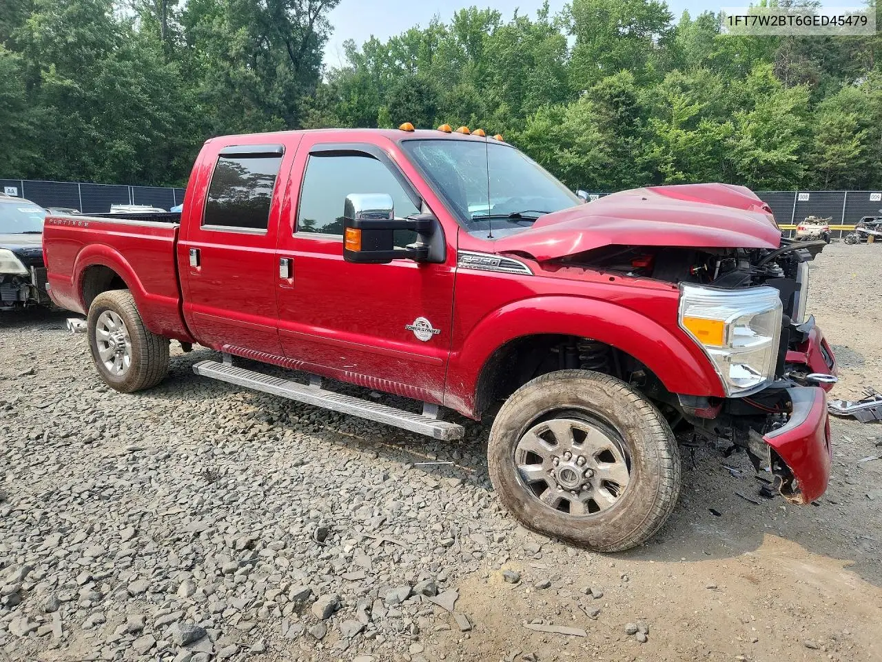 2016 Ford F250 Super Duty VIN: 1FT7W2BT6GED45479 Lot: 60775816
