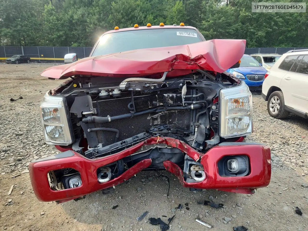 2016 Ford F250 Super Duty VIN: 1FT7W2BT6GED45479 Lot: 60775816