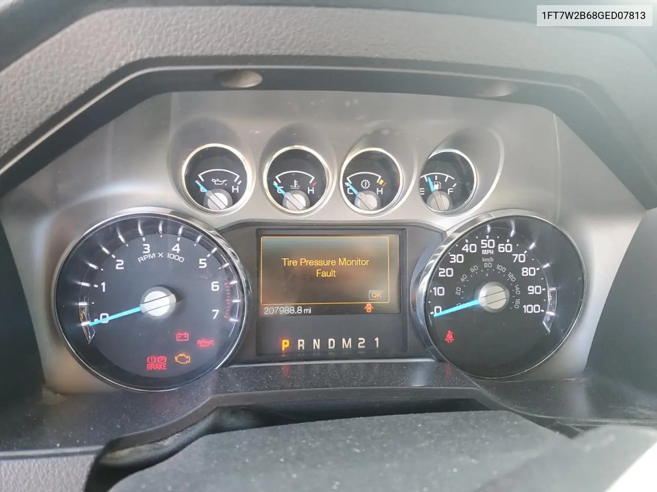 1FT7W2B68GED07813 2016 Ford F-250 Lariat