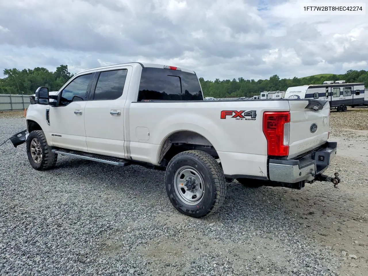 2017 Ford F250 Super Duty VIN: 1FT7W2BT8HEC42274 Lot: 60383046