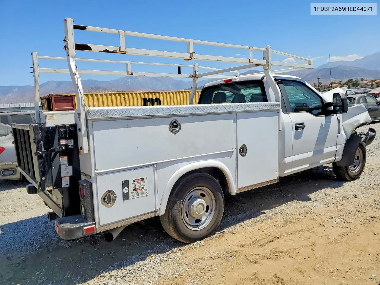 2017 Ford F250 Super Duty VIN: 1FDBF2A69HED44071 Lot: 60875066