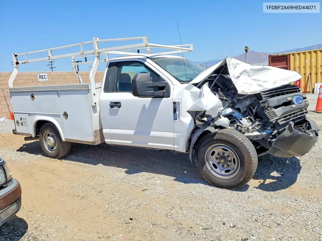 2017 Ford F250 Super Duty VIN: 1FDBF2A69HED44071 Lot: 60875066