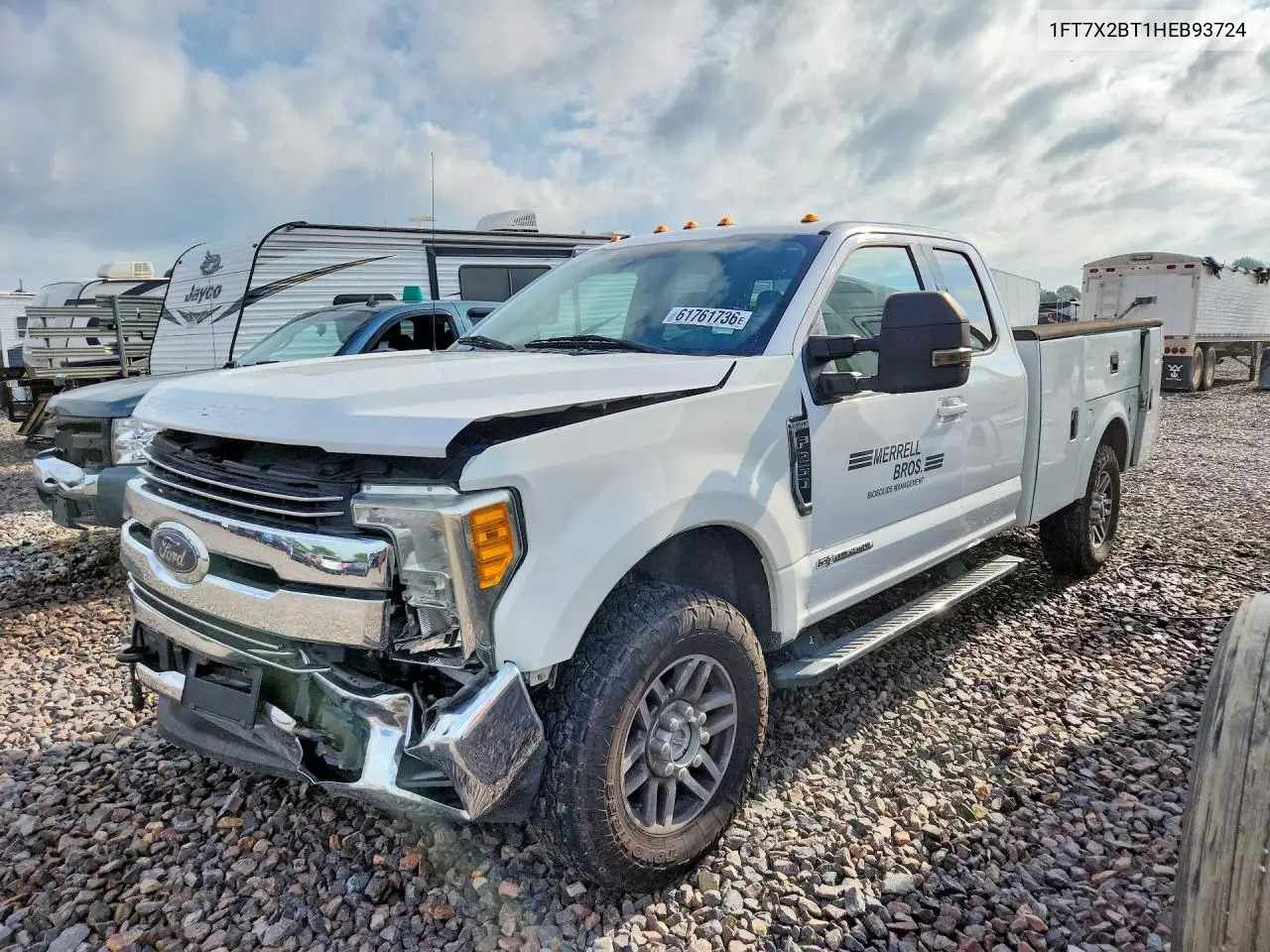 2017 Ford F250 Super Duty VIN: 1FT7X2BT1HEB93724 Lot: 61761736