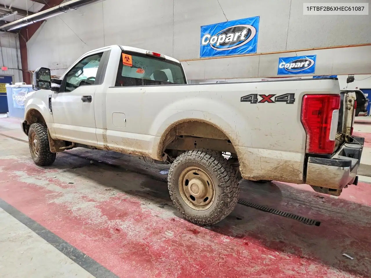 2017 Ford F250 Super Duty VIN: 1FTBF2B6XHEC61087 Lot: 61872776