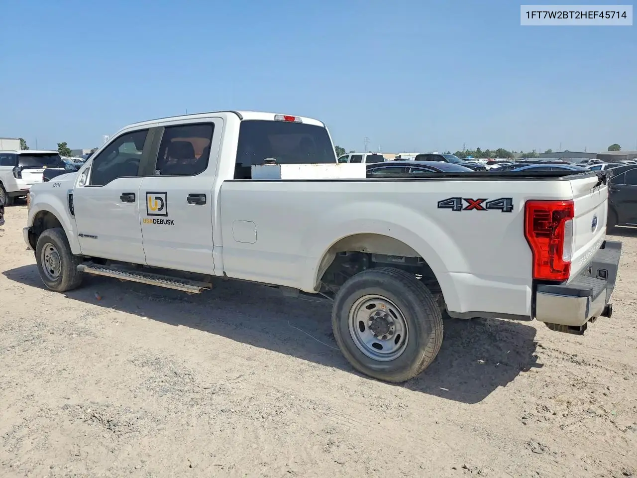 2017 Ford F250 Super Duty VIN: 1FT7W2BT2HEF45714 Lot: 62076916