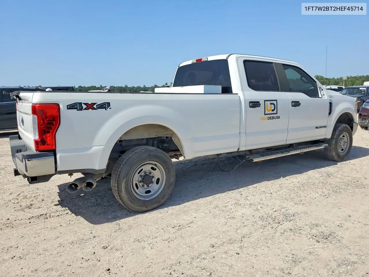 2017 Ford F250 Super Duty VIN: 1FT7W2BT2HEF45714 Lot: 62076916