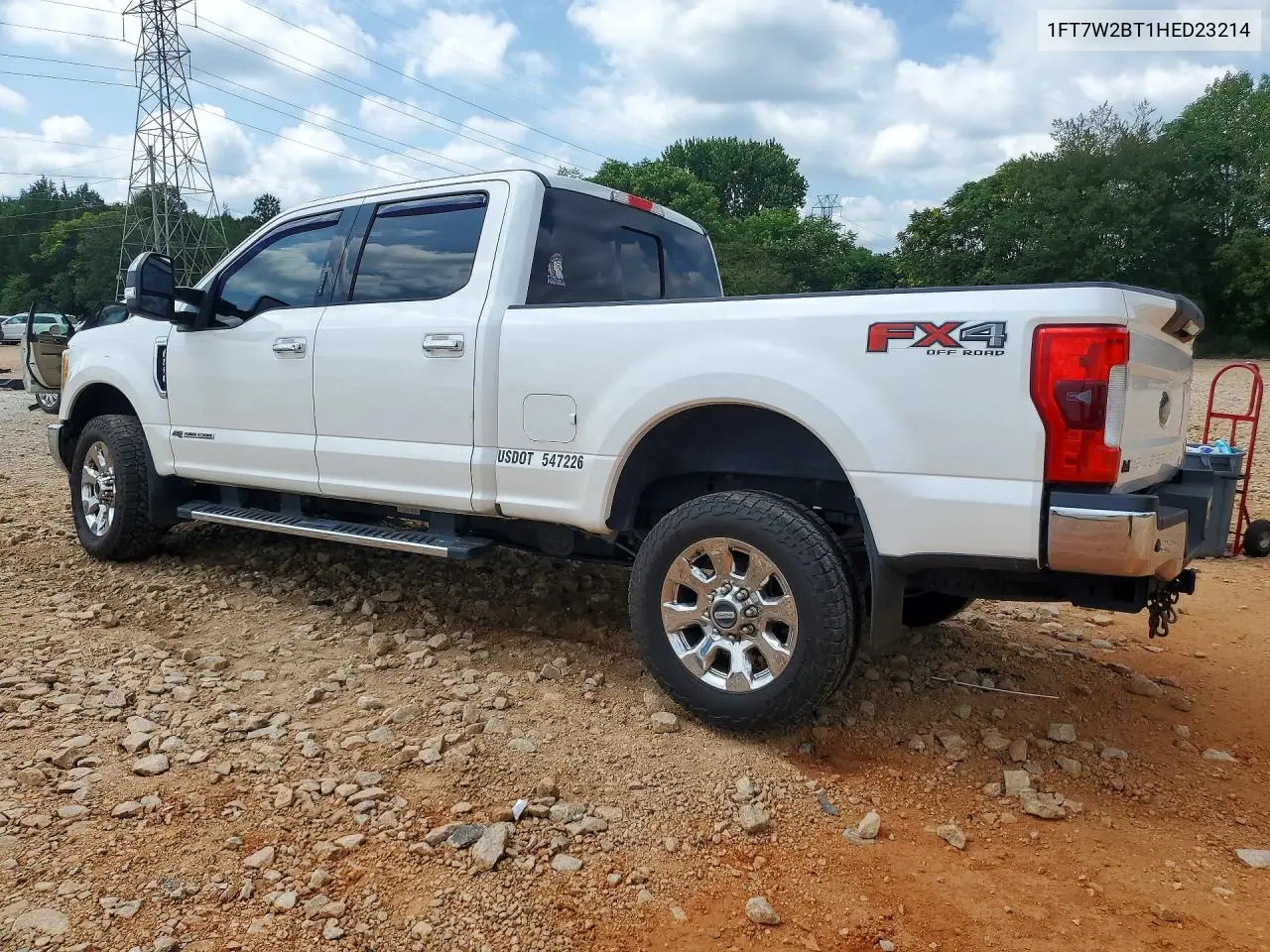 2017 Ford F250 Super Duty VIN: 1FT7W2BT1HED23214 Lot: 85790875