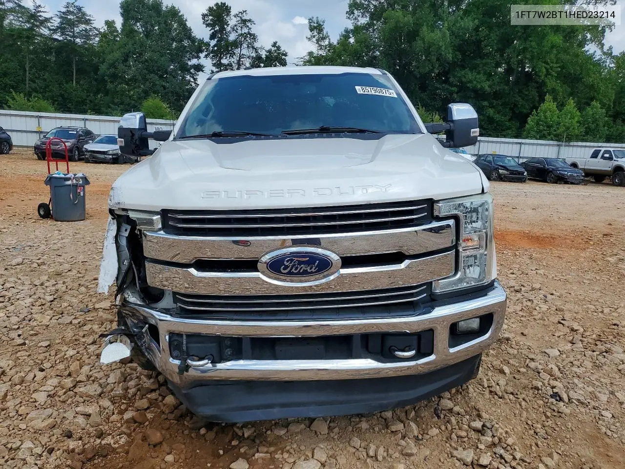 2017 Ford F250 Super Duty VIN: 1FT7W2BT1HED23214 Lot: 85790875