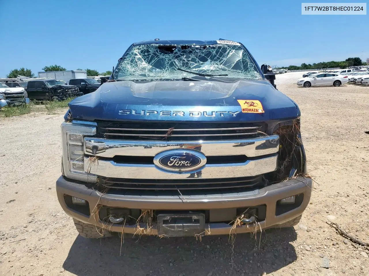 1FT7W2BT8HEC01224 2017 Ford F250 Super Duty