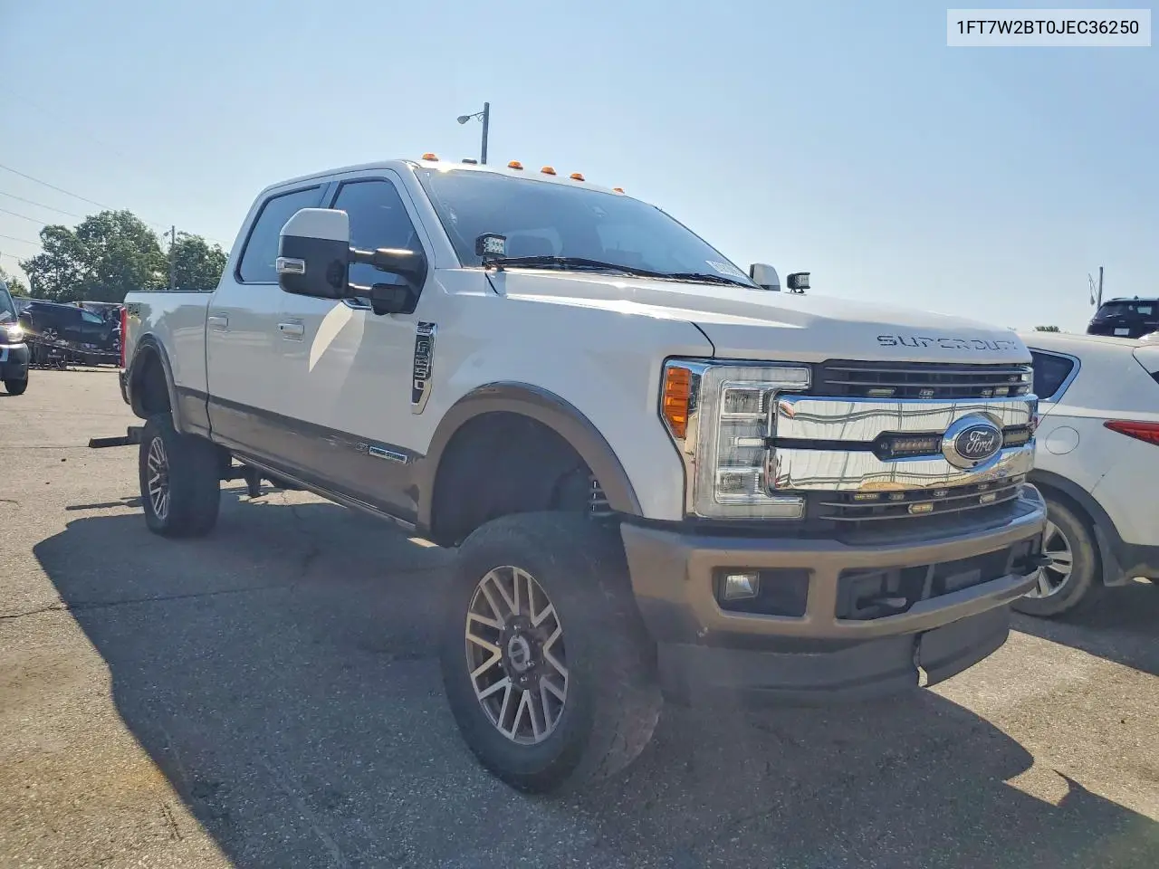 2018 Ford F250 Super Duty VIN: 1FT7W2BT0JEC36250 Lot: 61913096