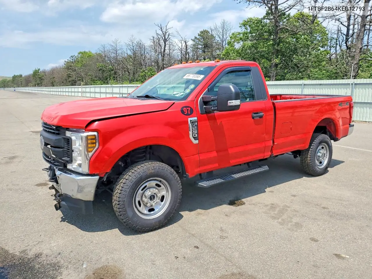 2019 Ford F250 Super Duty VIN: 1FTBF2B64KEG12793 Lot: 56776566