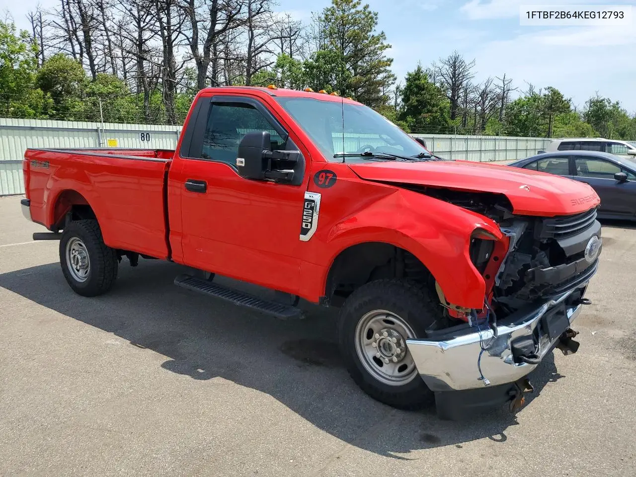 2019 Ford F250 Super Duty VIN: 1FTBF2B64KEG12793 Lot: 56776566