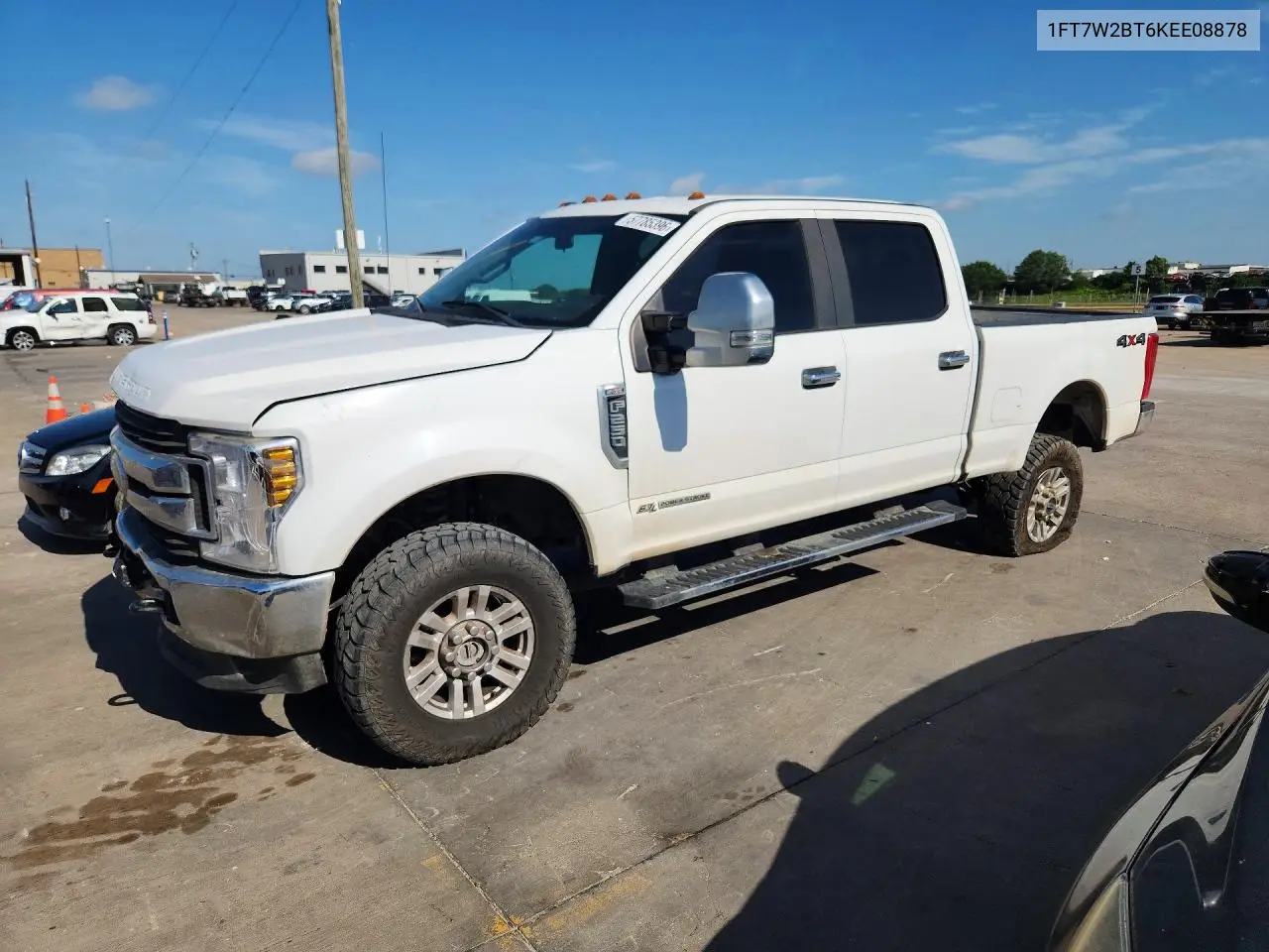 2019 Ford F250 Super Duty VIN: 1FT7W2BT6KEE08878 Lot: 57785396