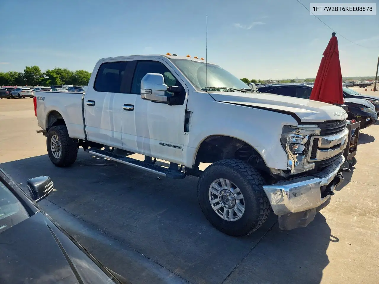 2019 Ford F250 Super Duty VIN: 1FT7W2BT6KEE08878 Lot: 57785396