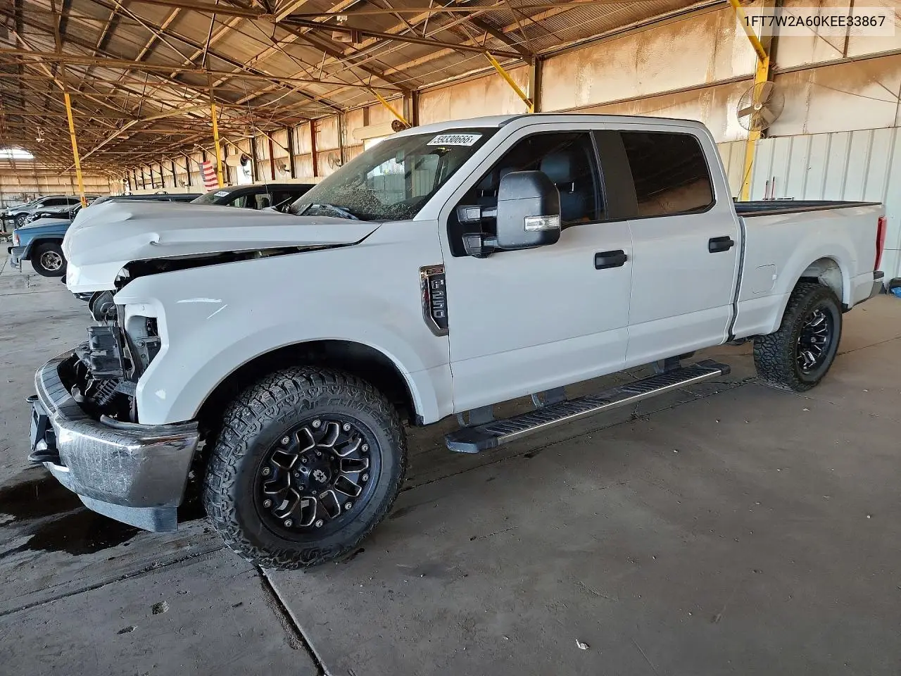 2019 Ford F250 Super Duty VIN: 1FT7W2A60KEE33867 Lot: 59330666
