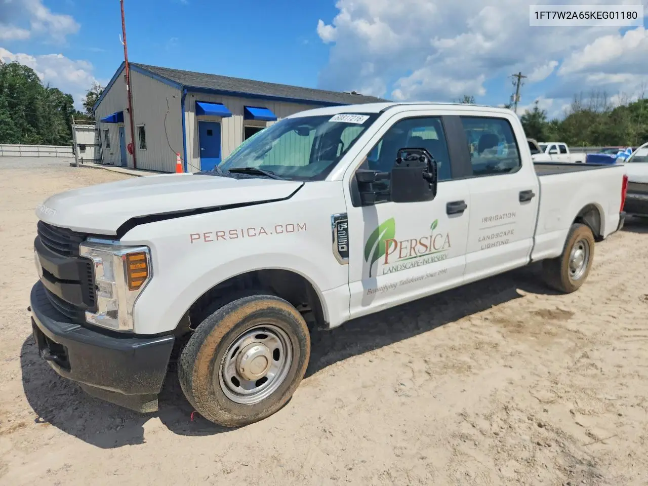 2019 Ford F250 Super Duty VIN: 1FT7W2A65KEG01180 Lot: 60817216