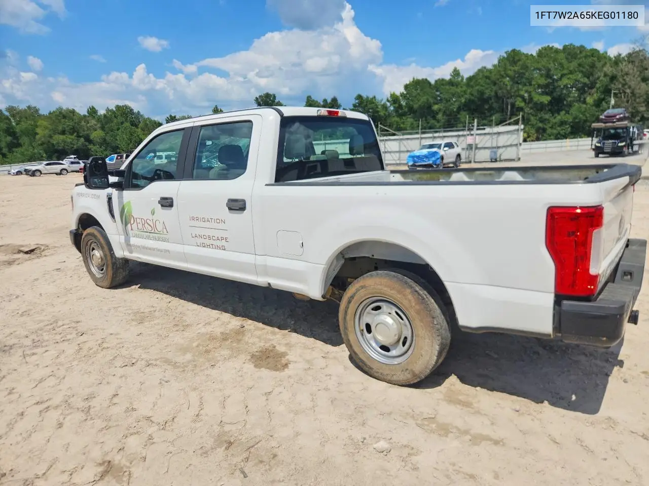 2019 Ford F250 Super Duty VIN: 1FT7W2A65KEG01180 Lot: 60817216