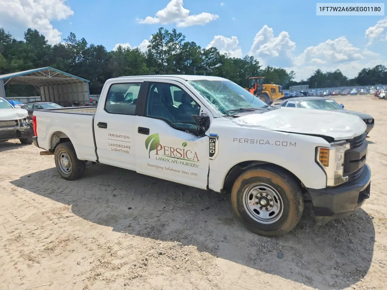 2019 Ford F250 Super Duty VIN: 1FT7W2A65KEG01180 Lot: 60817216