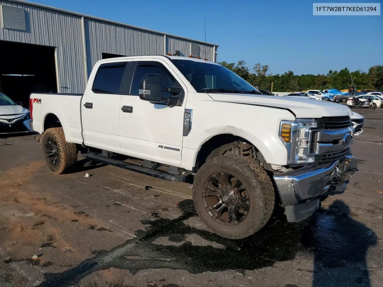 2019 Ford F250 Super Duty VIN: 1FT7W2BT7KED61294 Lot: 61575486