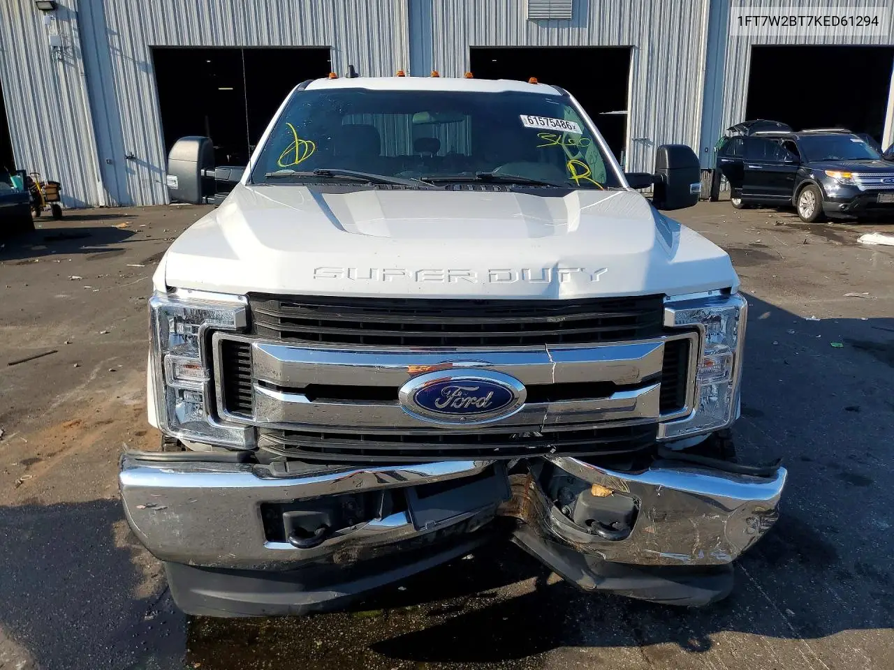 2019 Ford F250 Super Duty VIN: 1FT7W2BT7KED61294 Lot: 61575486
