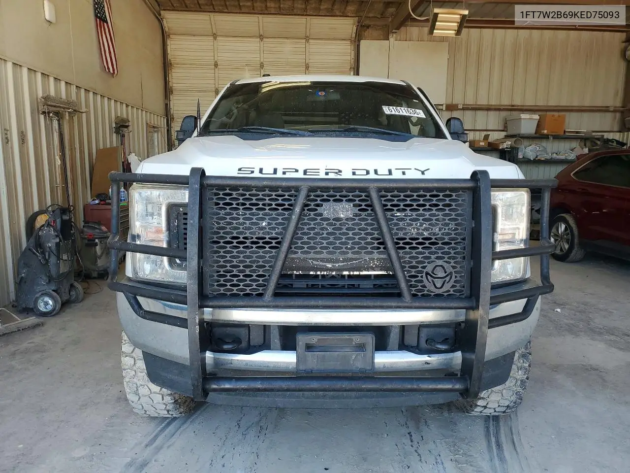 2019 Ford F250 Super Duty VIN: 1FT7W2B69KED75093 Lot: 61611636
