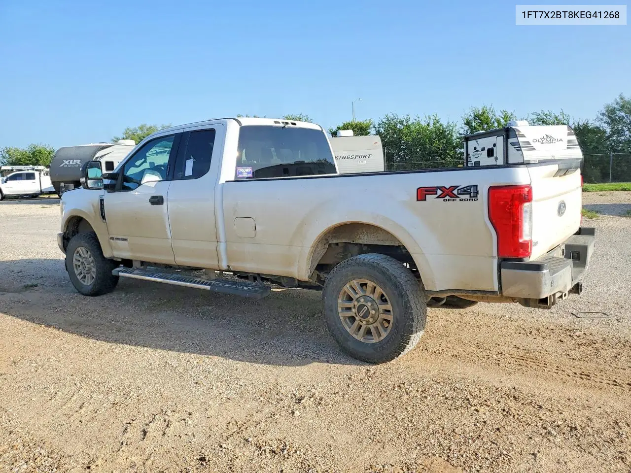 2019 Ford F250 Super Duty VIN: 1FT7X2BT8KEG41268 Lot: 62157066