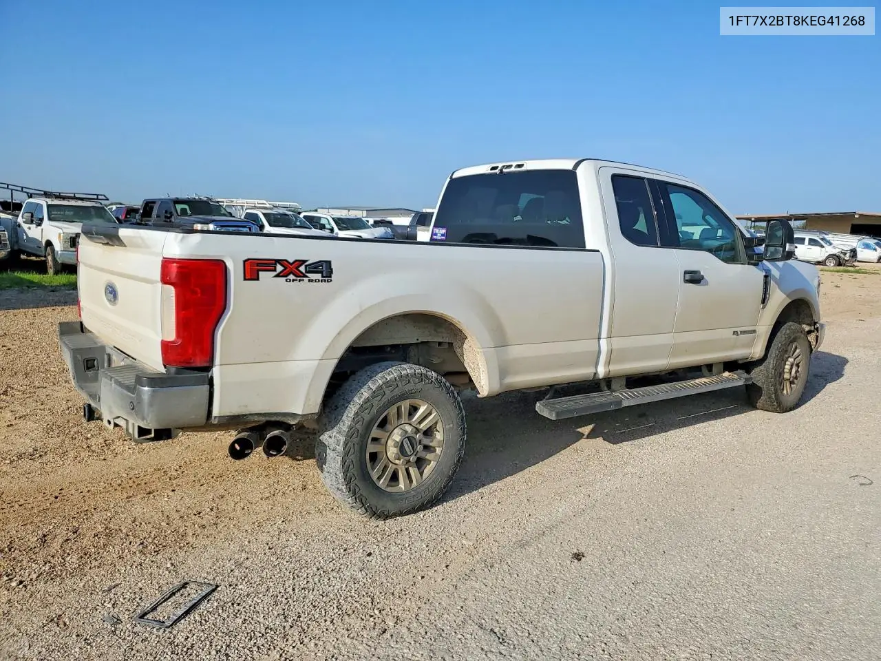 2019 Ford F250 Super Duty VIN: 1FT7X2BT8KEG41268 Lot: 62157066