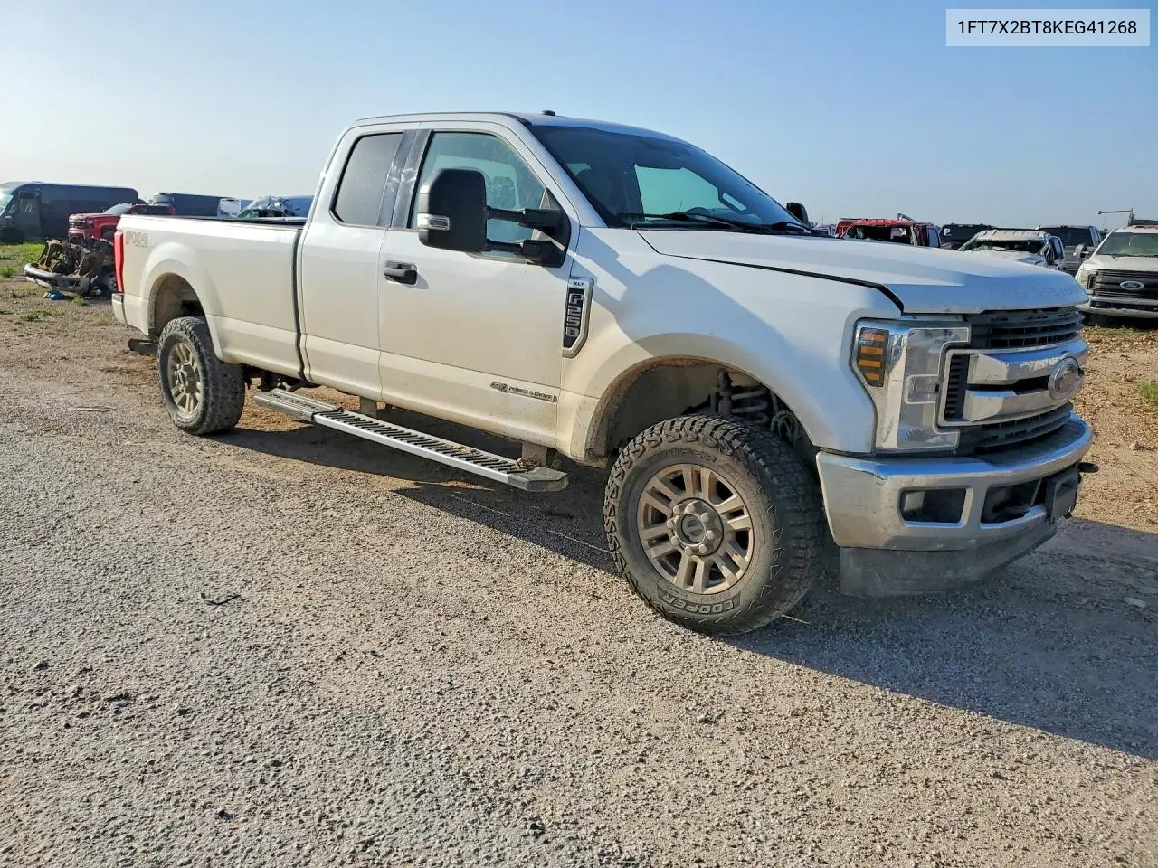 2019 Ford F250 Super Duty VIN: 1FT7X2BT8KEG41268 Lot: 62157066