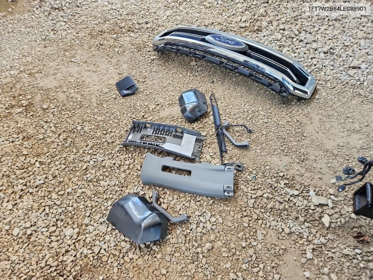 2020 Ford F250 Super Duty VIN: 1FT7W2B64LEC88901 Lot: 56766876