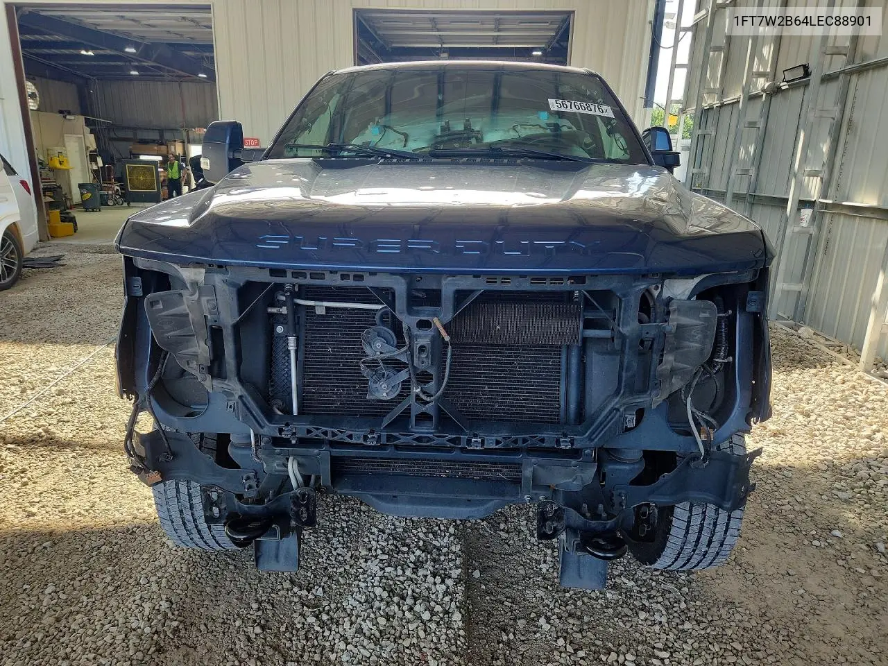 2020 Ford F250 Super Duty VIN: 1FT7W2B64LEC88901 Lot: 56766876