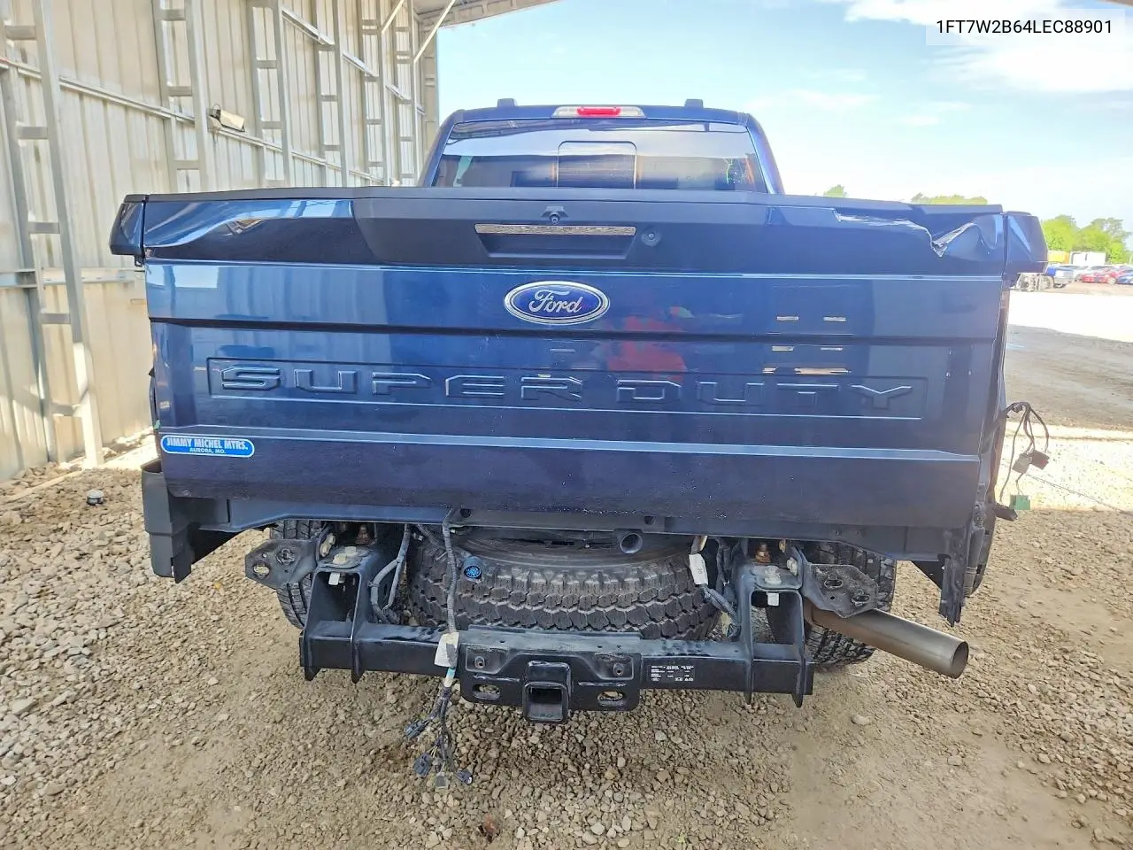 2020 Ford F250 Super Duty VIN: 1FT7W2B64LEC88901 Lot: 56766876