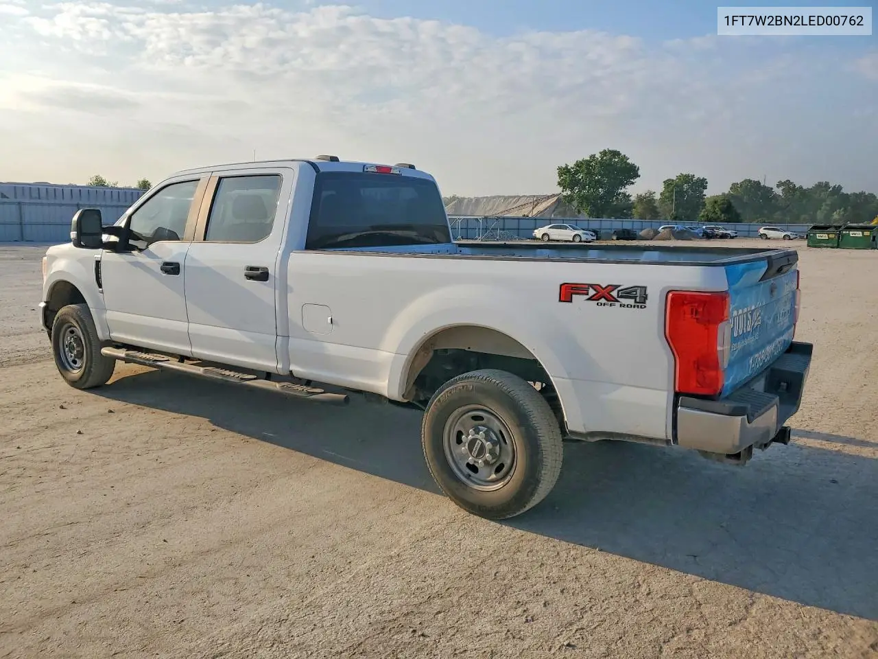2020 Ford F250 Super Duty VIN: 1FT7W2BN2LED00762 Lot: 60928636