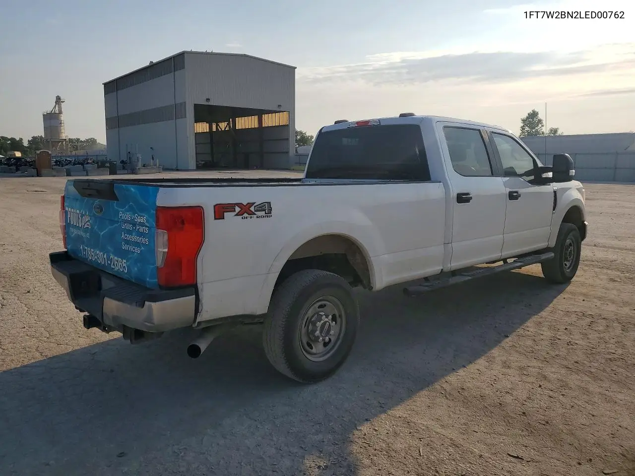 2020 Ford F250 Super Duty VIN: 1FT7W2BN2LED00762 Lot: 60928636