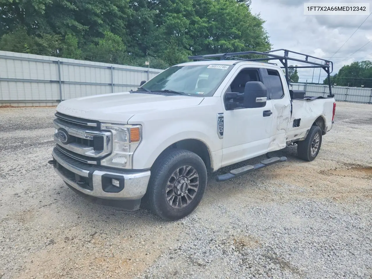 2021 Ford F250 Super Duty VIN: 1FT7X2A66MED12342 Lot: 56511746