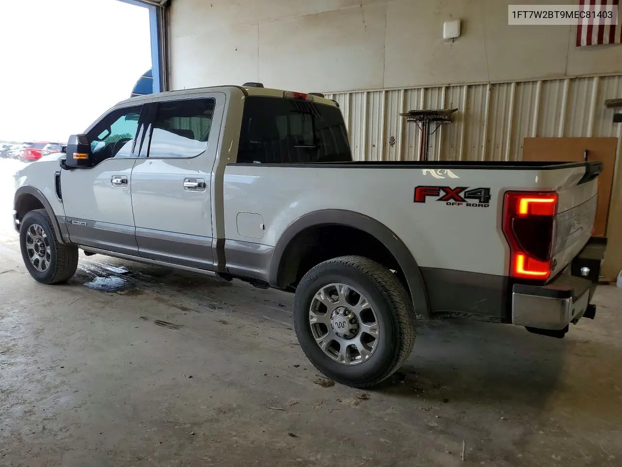 2021 Ford F250 Super Duty VIN: 1FT7W2BT9MEC81403 Lot: 58258016