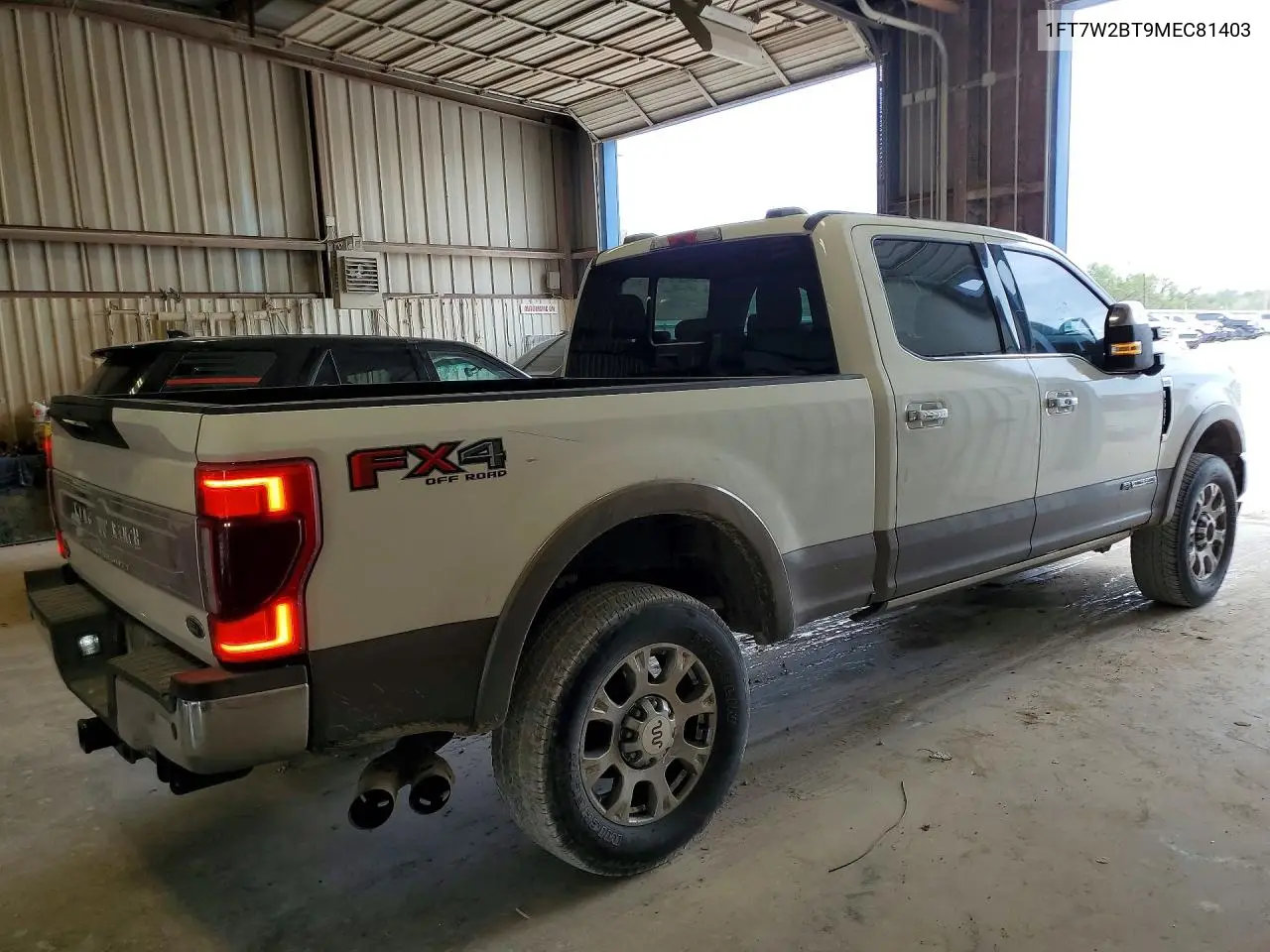2021 Ford F250 Super Duty VIN: 1FT7W2BT9MEC81403 Lot: 58258016