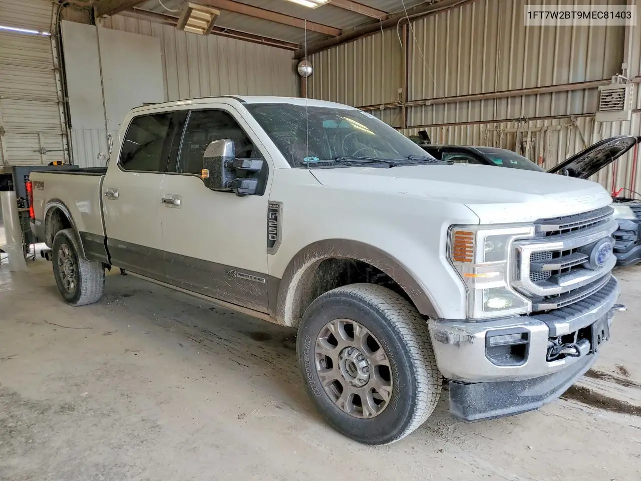 2021 Ford F250 Super Duty VIN: 1FT7W2BT9MEC81403 Lot: 58258016