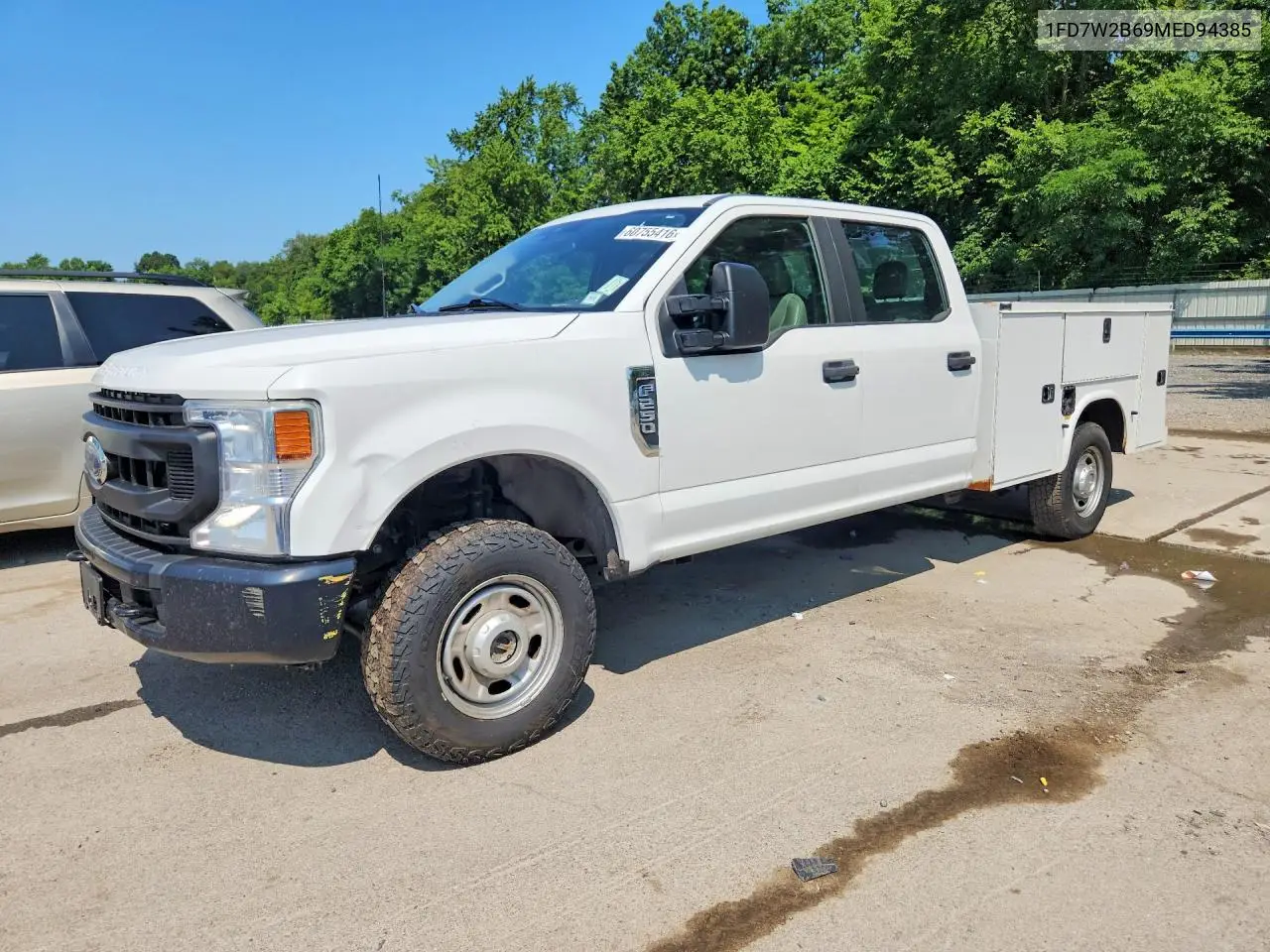 2021 Ford F250 Super Duty VIN: 1FD7W2B69MED94385 Lot: 60755416