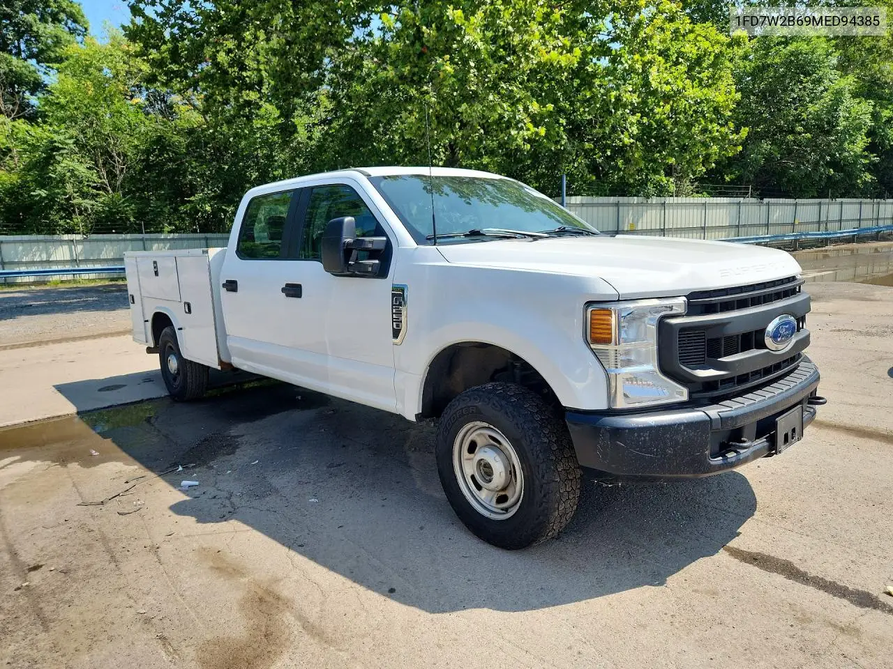 2021 Ford F250 Super Duty VIN: 1FD7W2B69MED94385 Lot: 60755416